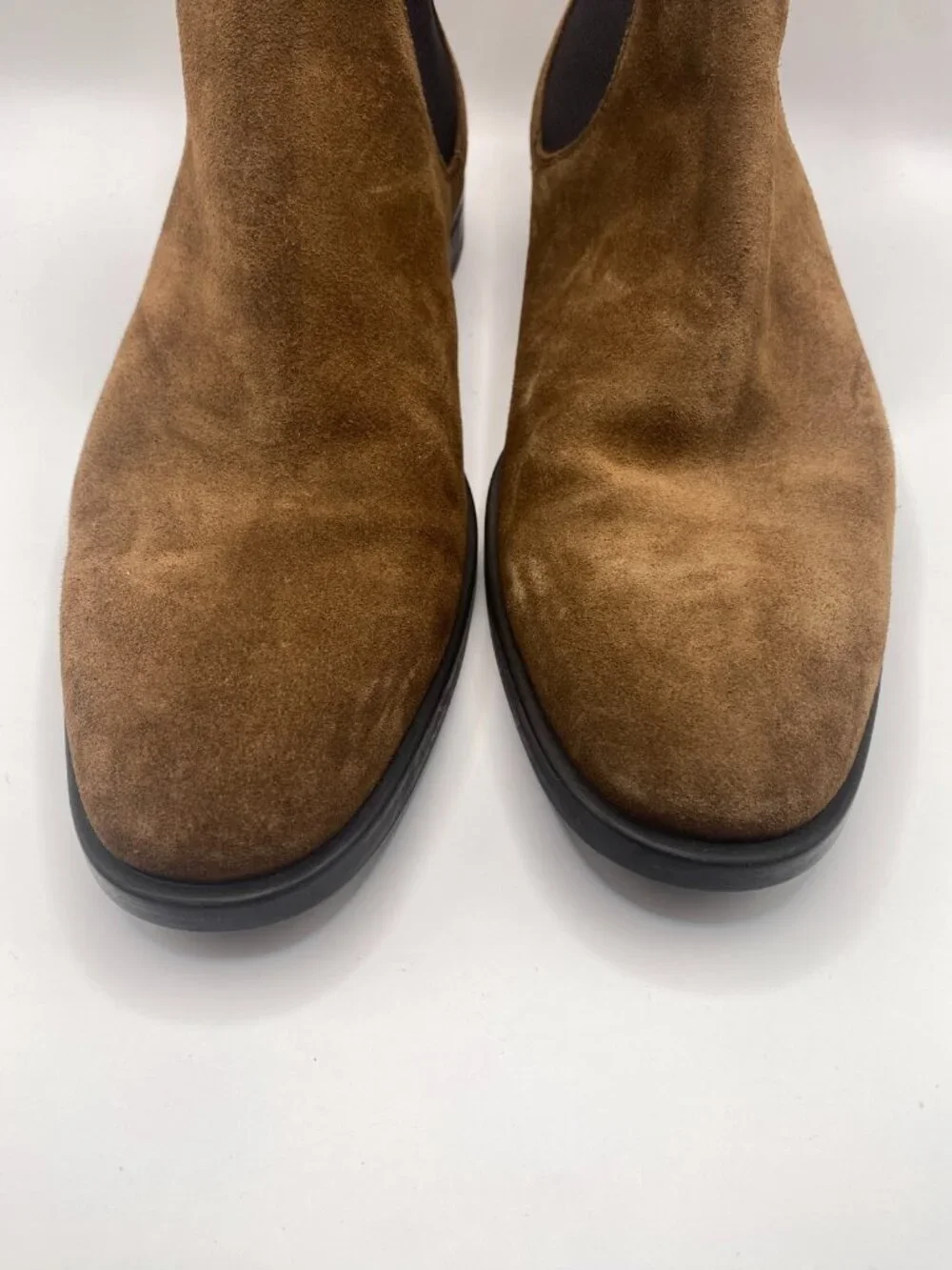 To Boot New York Mens Kelley Suede Chelsea Boots Brown Size 9